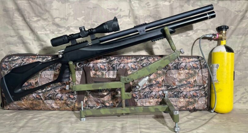 تفنگ پی سی پی اسنوپیک M25درحد آکبند با تجهیزات کامل