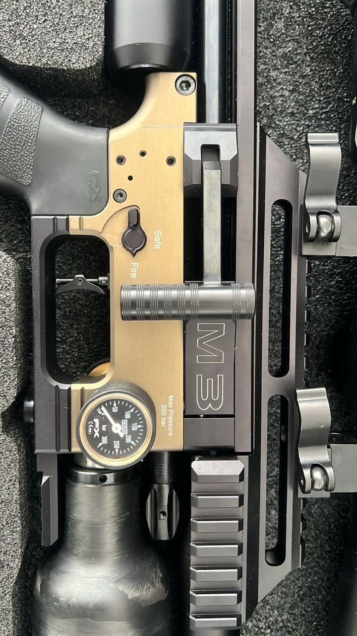 - گجت رایفل, فروشگاه تفنگ بادی و پی سی پی تفنگ پی سی پی افیکس mk3برنز اسنایپر در حد آکبند - تصویر 3