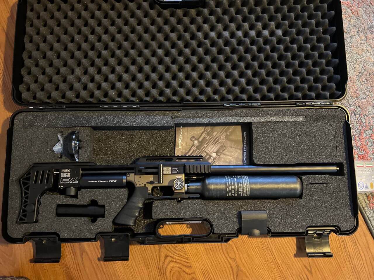 - گجت رایفل, فروشگاه تفنگ بادی و پی سی پی تفنگ پی سی پی افیکس mk3برنز اسنایپر در حد آکبند